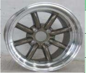 R14x6  4X100  ET  30  73.1  LU257  Black Matt (BM)  For RACIN  (K3)