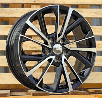 R18x7  5X114.3  ET  35  60.1  YF5758  Black Polished (MB)  For TOYOT  (Z5)  (HYBRID FORGED)
