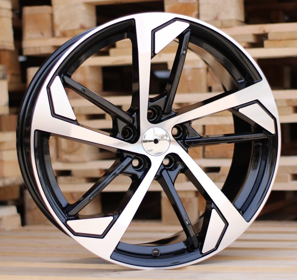 R18x8  5X112  ET  40  66.6  XE139  (AU005)  Black Polished (MB)  For AUD  (K3)