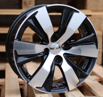 R16x6.5  4X108  ET  18  65.1  B1081  Black Polished (MB)  For PEUG  (P+Z4+Z3)