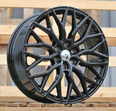 R20x8 6X120 ET 48 74.6 I0412 Black (BL) For FORD (K7) ((max 1000 kg))