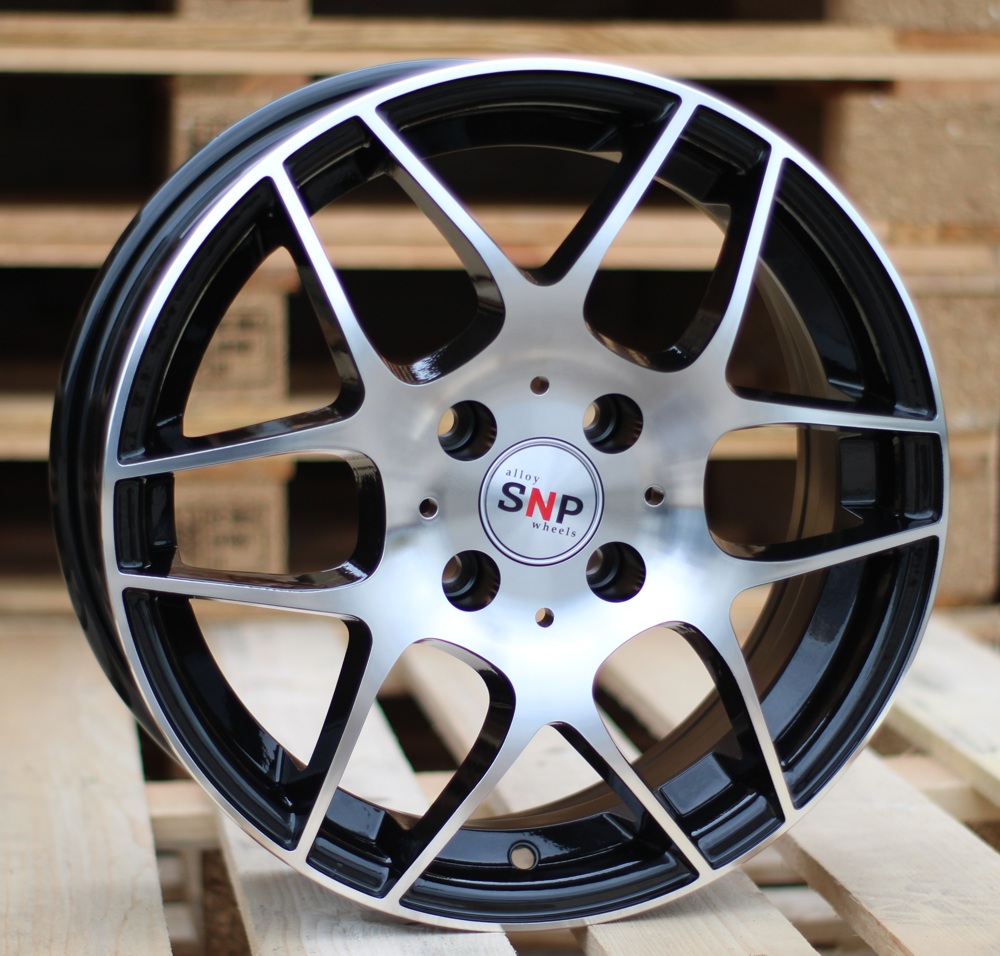 R14x6  4X100  ET  43  60.1  F32  Black Polished (MB)  For RACIN  (N2)