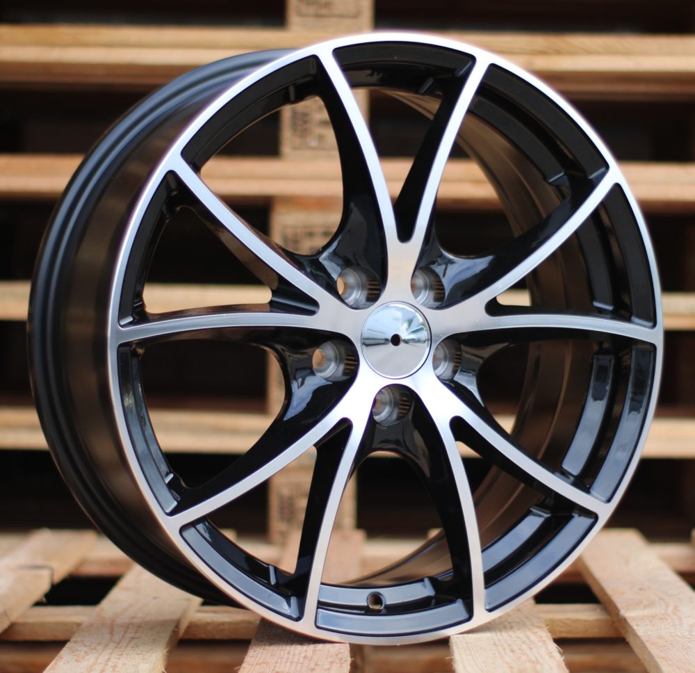 R15x6  5X110  ET  39  65.1  RL07  Black Polished (MB)  For RACIN  (K7)  ((AKC 55 Eur))
