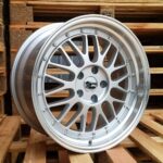 R18x9  5X120  ET  35  72.6  A1025  Silver Shining (SS)  For RACIN  (P)  (Rear+Front Style BBS)