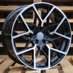 R18x8  5X120  ET  34  72.6  B1383  Black Polished (MB)  For BMW  (Z2)  ((AKC 90 Eur))