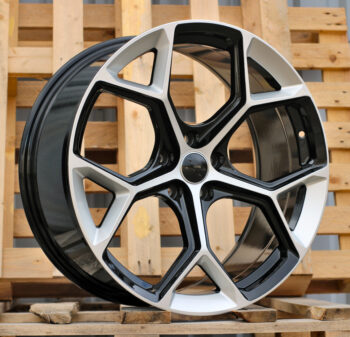 R22x10  5X112  ET  19  66.5  I5598  (FBX112)  Silver Shining+Black (SSBL)  For AUD  (A+Z5)  (HYBRID FORGED)