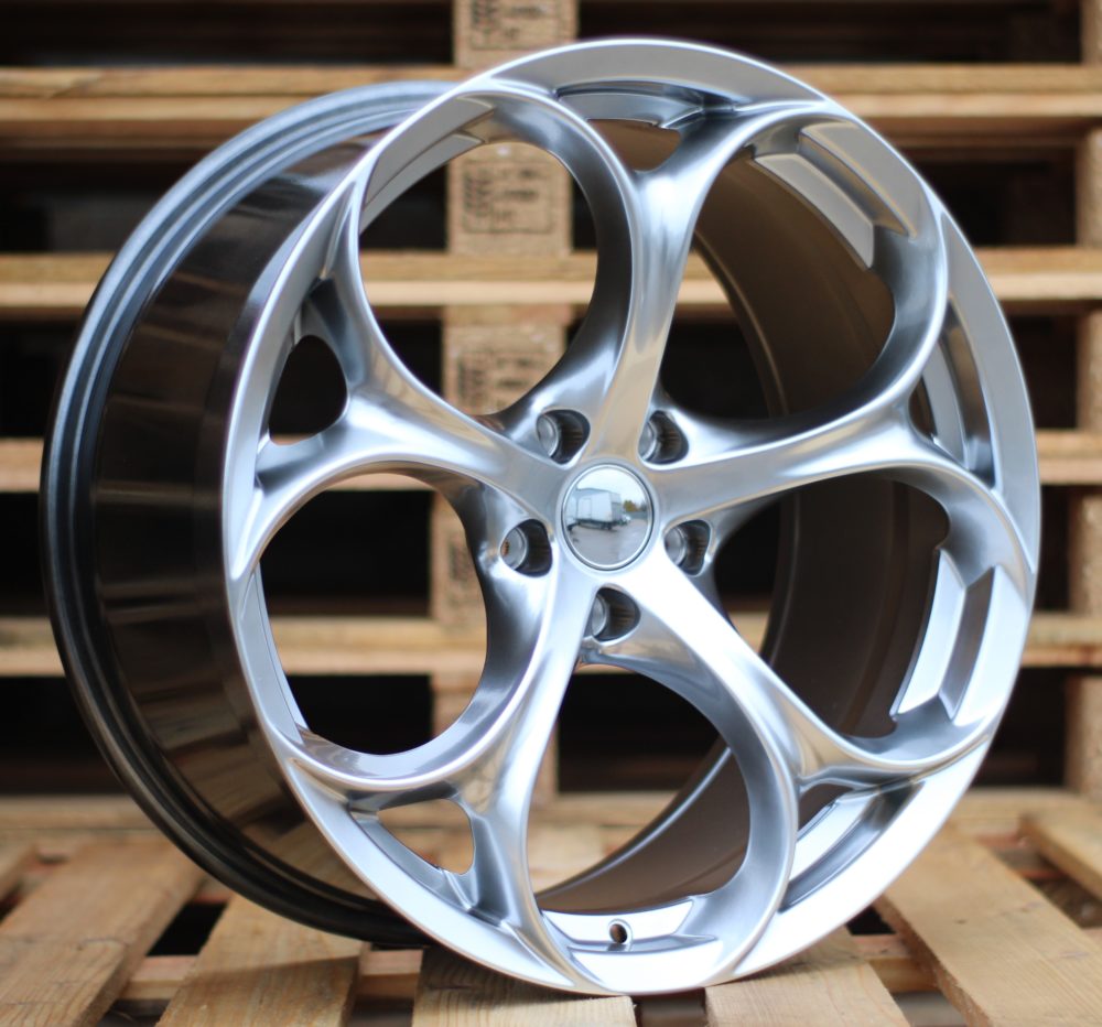 R17x7.5  5X110  ET  33  65.1  L1664  (YF5707)  Hyper Black (HB)  For ALFA  (A)  (HYBRID FORGED (ET31))