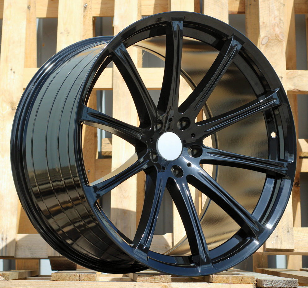 R22x12  5X120  ET  35  74.1  I1113  Black (BL)  For BMW  (A)  (Rear+Front)