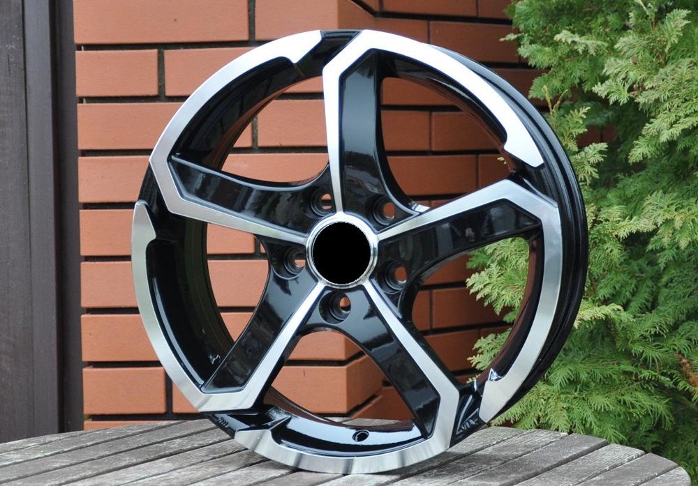 R14x5.5  4X114.3  ET  35  73.1  SH665  Black Polished (MB)  For RACIN  (N)  ((AKC 45 Eur))